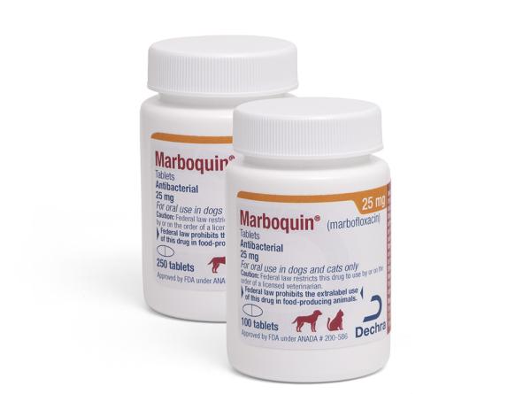 Marboquin® (marbofloxacin) Tablets 25 mg