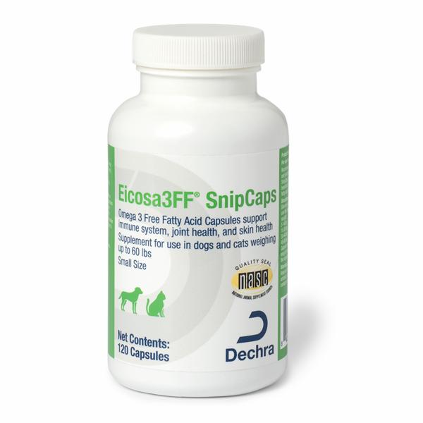 กระปุก Dechra Eicosa3FF SnipCaps Omega-3 แคปซูลขนาดเล็ก