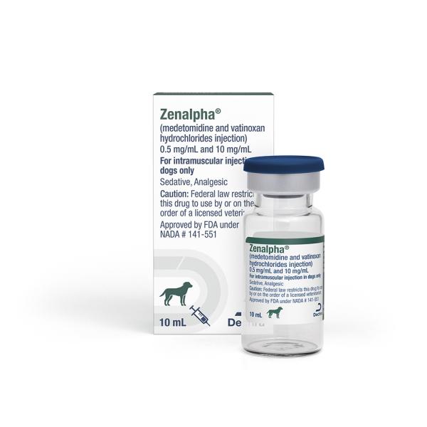 Zenalpha® (medetomidine and vatinoxan hydrochlorides injection)