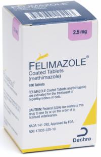 FELIMAZOLE® Coated Tablets (methimazole) 2.5mg