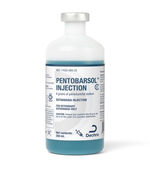 PENTOBARSOL™ (pentobarbital sodium) Euthanasia Injection PENTOBARSOL™ (pentobarbital sodium) Euthanasia Injection