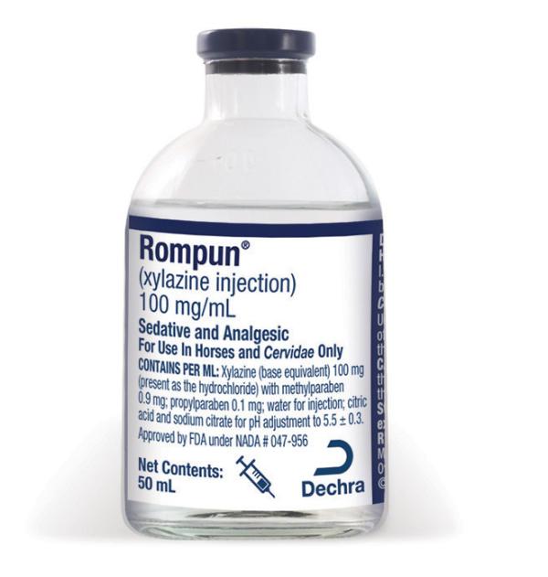 Rompun® (xylazine injection) 100 mg/mL