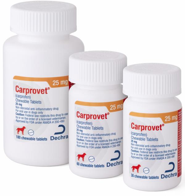 Carprovet® (carprofen) Chewable Tablets 25 mg