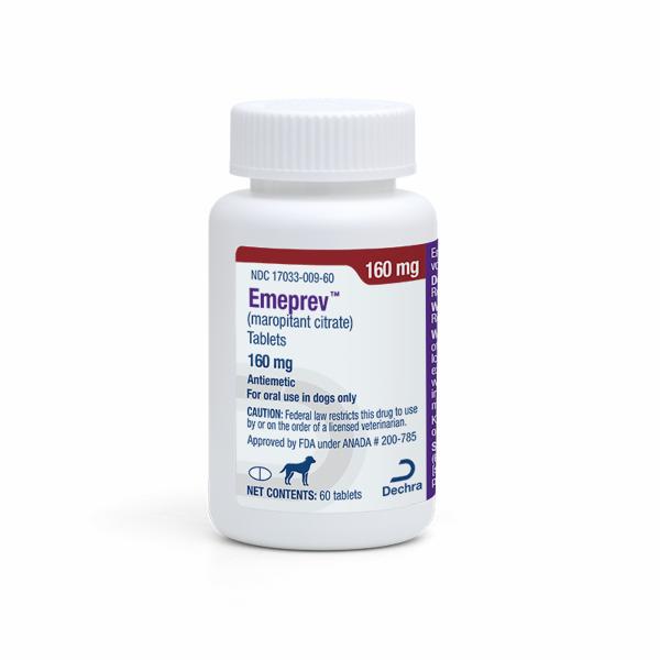 Emeprev™ (maropitant citrate) Tablets 160mg