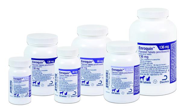 Enroquin™ Flavored Tablets (enrofloxacin) 68 mg