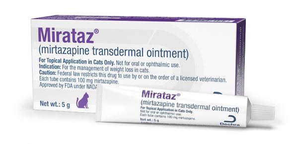 Mirataz® (mirtazapine transdermal ointment) Mirataz® (mirtazapine transdermal ointment)