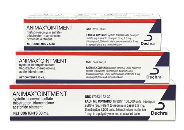 Animax Ointment Nystatin Neomycin Sulfate Thiostrepton Triamcinolone Acetonide Animax Ointment Nystatin Neomycin Sulfate Thiostrepton Triamcinolone Acetonide