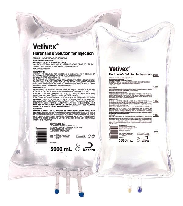 Vetivex® Veterinary Fluids Hartmann’s Solution for Injection