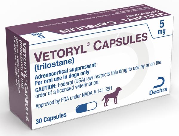 Vetoryl Capsules Trilostane 5 Mg