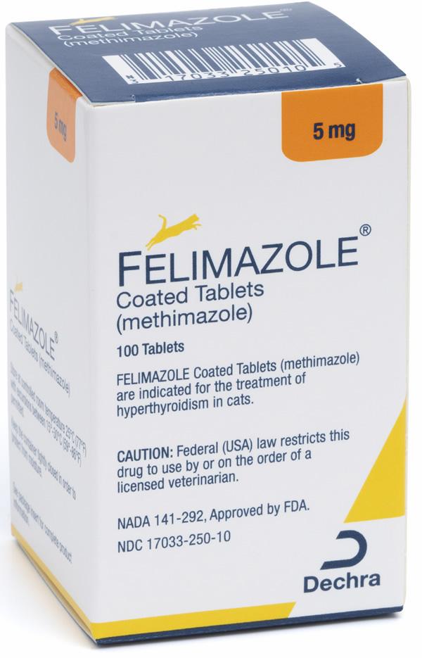 FELIMAZOLE® Coated Tablets (methimazole)
