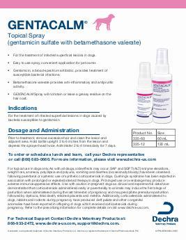 Gentacalm Topical Spray Gentamicin Sulfate And Betamethasone Valerate Gentacalm Topical Spray Gentamicin Sulfate And Betamethasone Valerate